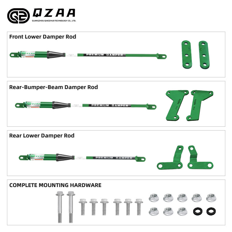 特斯拉Model-3 QZAA suitable for Tesla Model 3 enhance chassis handling performance shock absorber SNHO Series Damping Rod