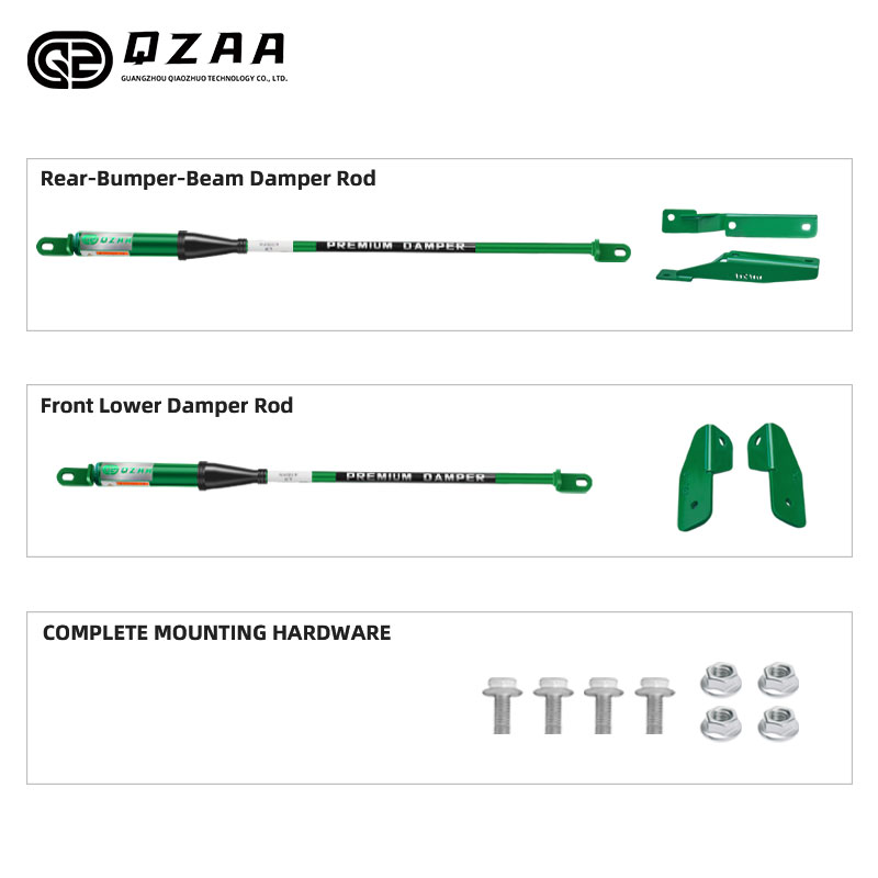 特斯拉ModelX QZAA suitable for Tesla Model X reinforce chassis control shock absorber and suspension strut system reduce rear swing SNHO Series Damping Rod