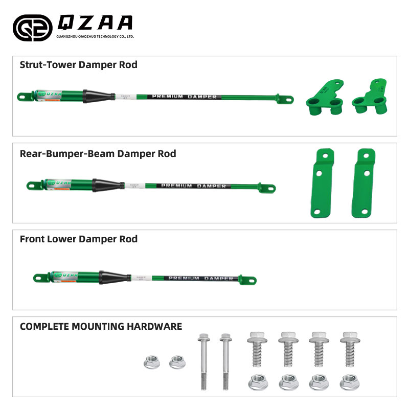 比亚迪元up QZAA suitable for BYD ATTO 2 enhance chassis shock absorber and strut suspensse system,reduce oversteering SNHO Series Damping Rod