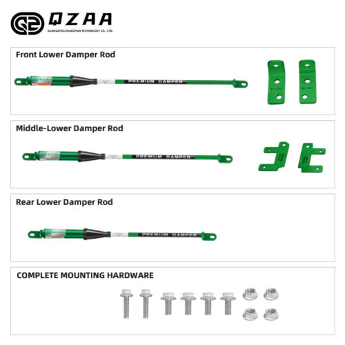 铃木吉姆尼 QZAA suitable for Suzuki Jimny reinforce chassis control shock absorber and suspension strut system, reduce rear swing SNHO Series Damping Rod